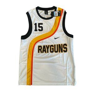 Nike Roswell Rayguns Mens Medium Basketball Jersey CV1970-100 Vince Carter White